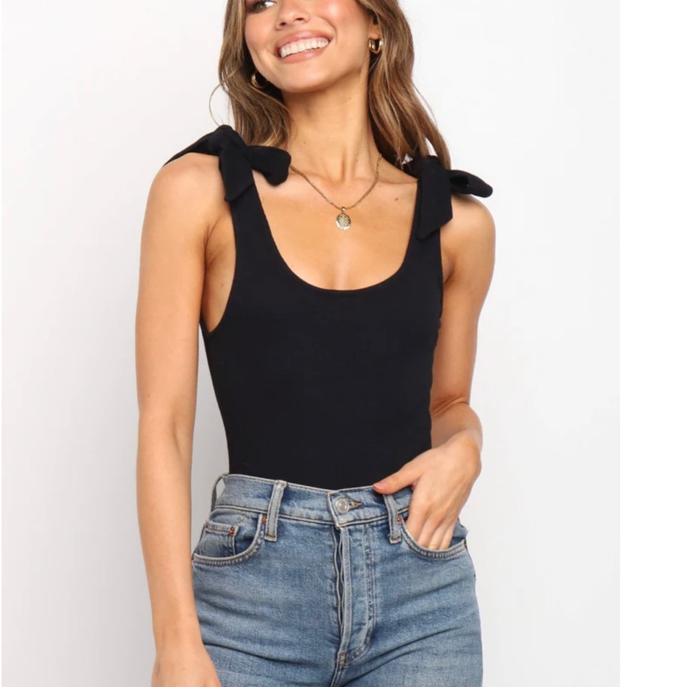 Petal & Pup black bodysuit
